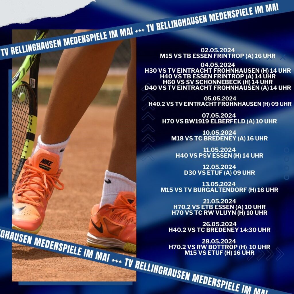 TV Rellinghausen Tennis Medenspiele 2024